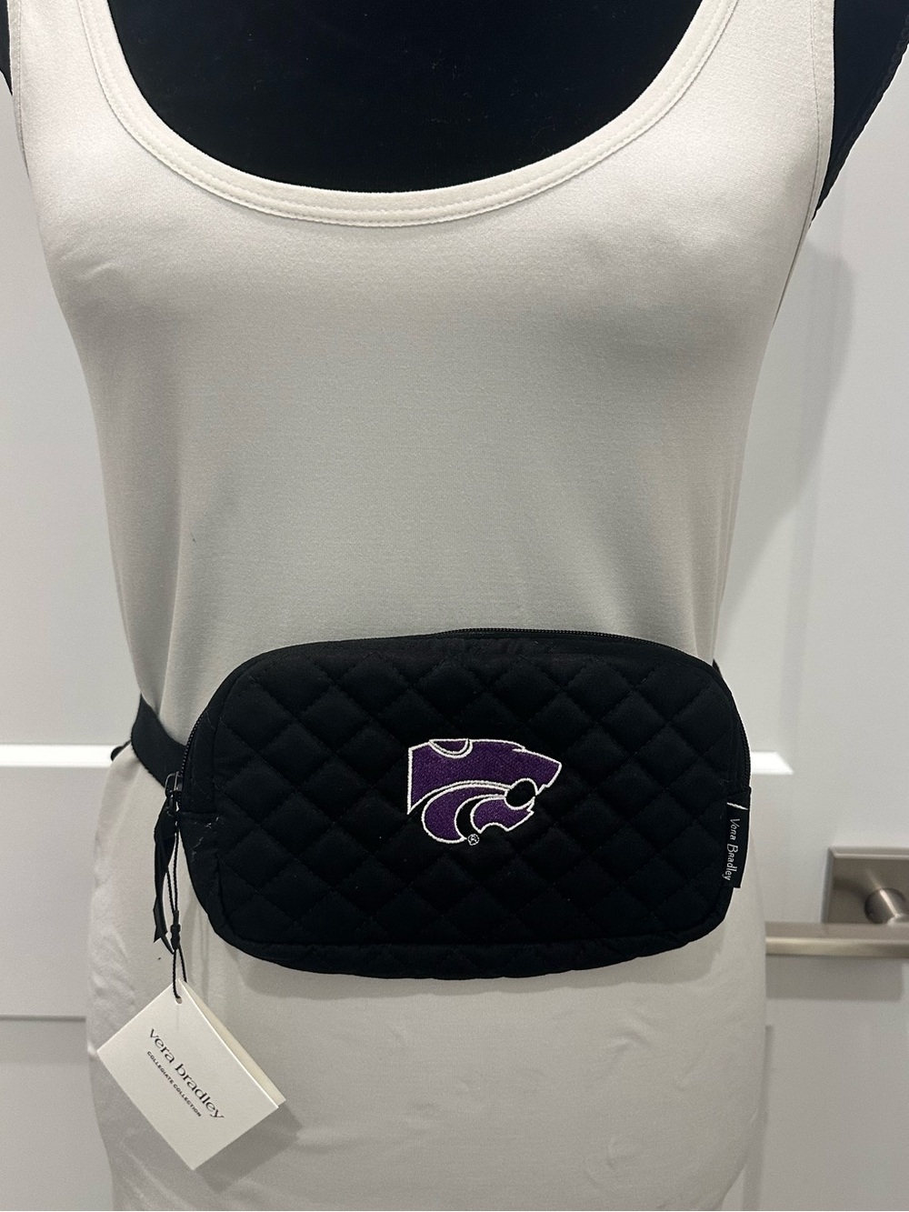 Kansas State Vera Bradley Mini Belt Bag NWT